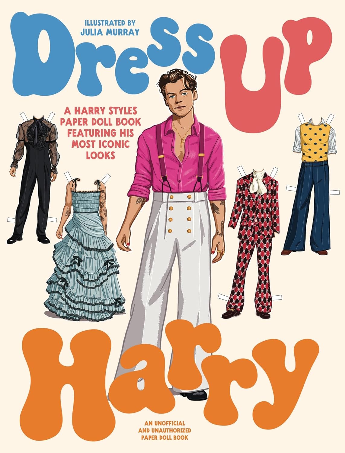 Dress Up Harry: A Harry Styles Paper Doll Book Featuring His Most Icon ...