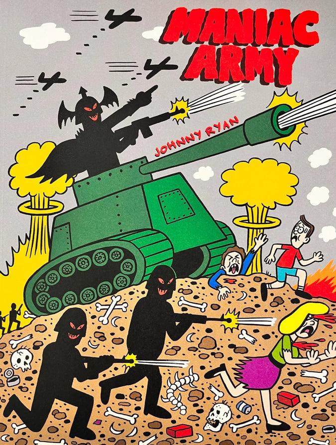 A tale of Terror issue two: MANIAC ARMY by Johnny Ryan
