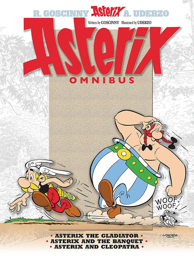 Asterix Omnibus 2 : Asterix The Gladiator, Asterix and The Banquet, Asterix and Cleopatra