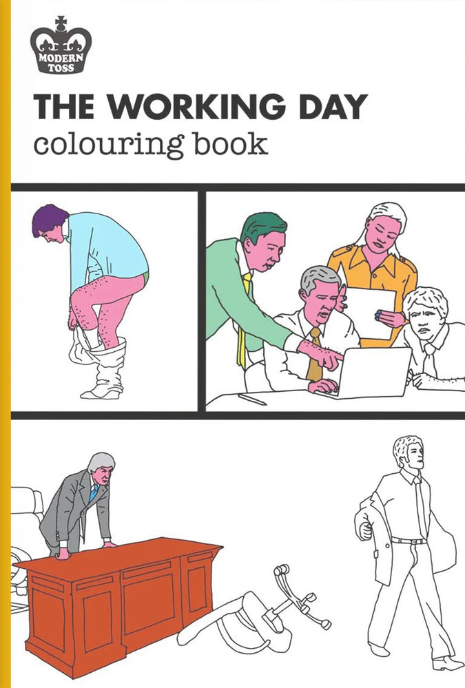 The Working Day Colouring Book